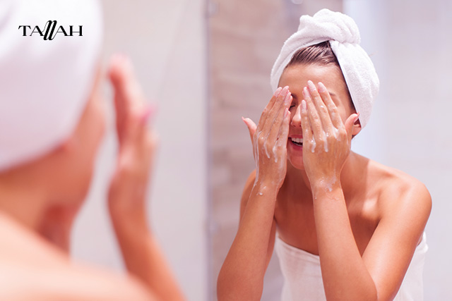 طريقة استخدام غسول ليلاك للبشرة الدهنية