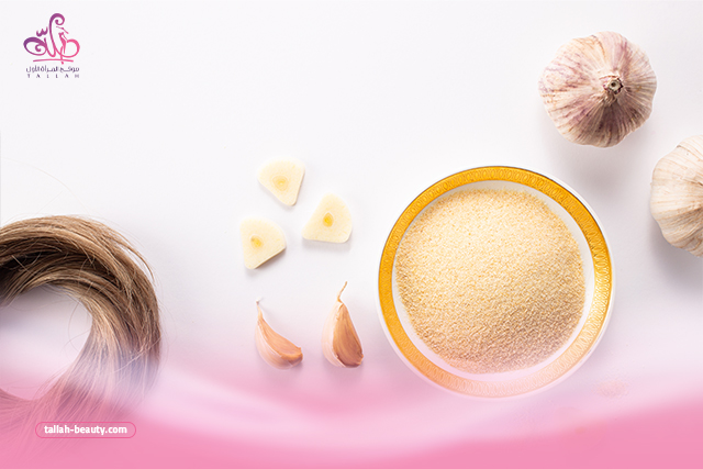 كيفية علاج تساقط الشعر بالثوم