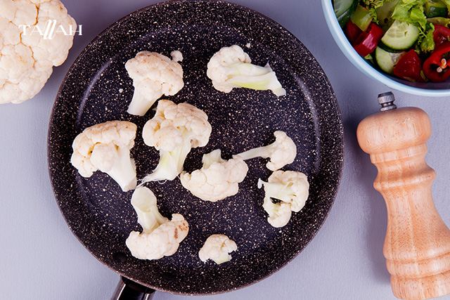 طريقة عمل القرنبيط البانيه بالصور