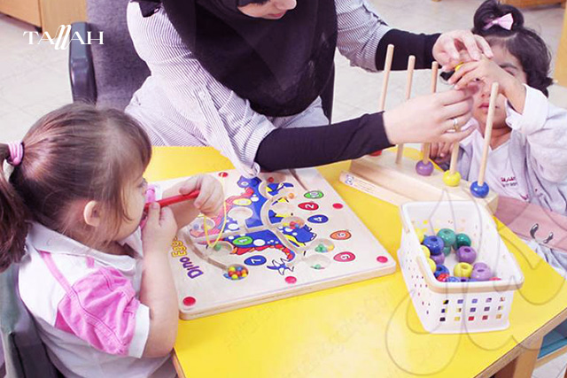 انشطة حسية حركية لاطفال التوحد