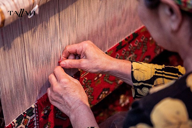 مراحل صناعة السجاد في مصر 