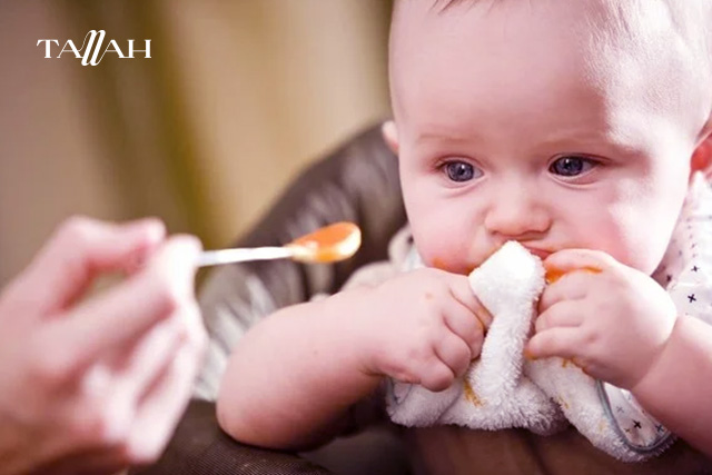 شكل حساسية الطعام عند الرضع