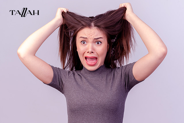 التخلص من قشرة الشعر بالملح