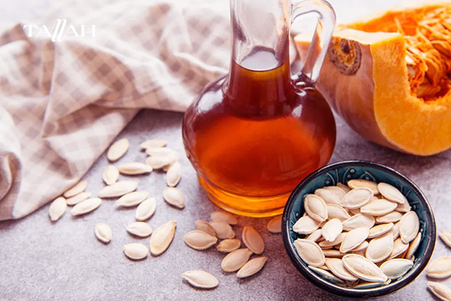 فوائد زيت اليقطين