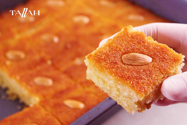 طريقة عمل البسبوسة