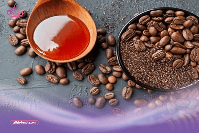 ماسك القهوة والعسل للبشرة الدهنية