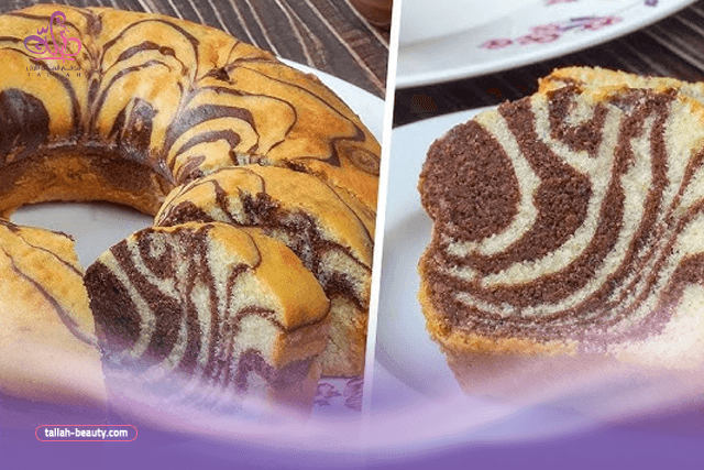 مقادير الكيكة الرخامية