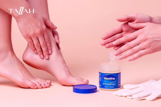 وصفة الفازلين لعلاج تشقق القدمين واليدين