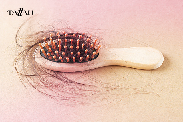 علاج تساقط الشعر عند النساء