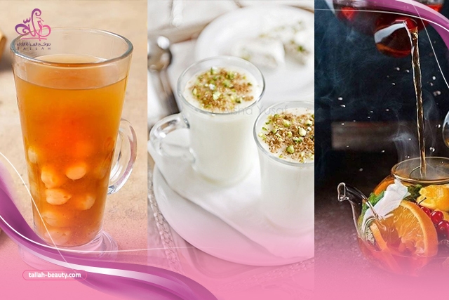 مشروبات ساخنة للشتاء دايت 