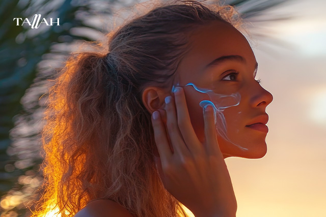 كيف استخدم واقي الشمس