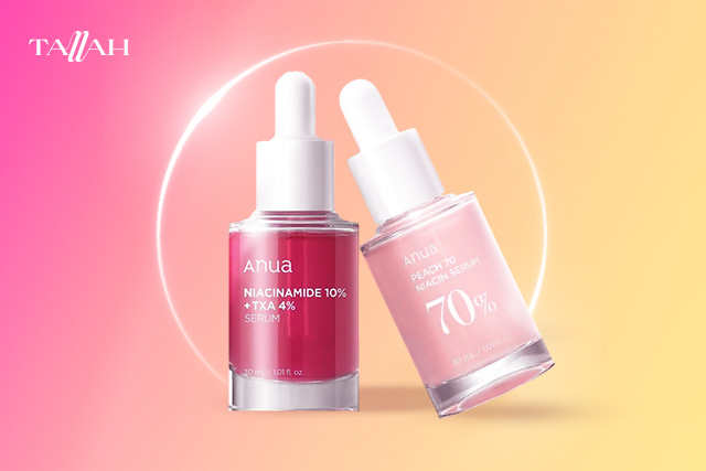 الفرق بين سيروم انوا الاحمر والوردي