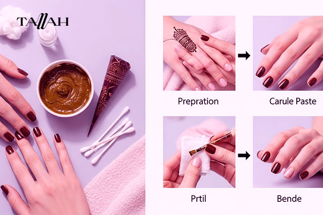 طريقة عمل حنة الأظافر في المنزل لنفسك