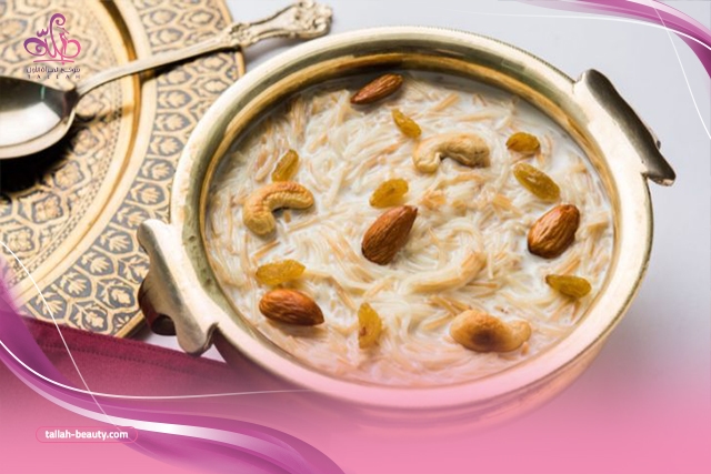 طريقة عمل شعرية باللبن