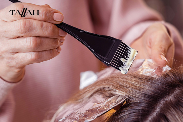 طريقة عمل الحنة للشعر باللون البني