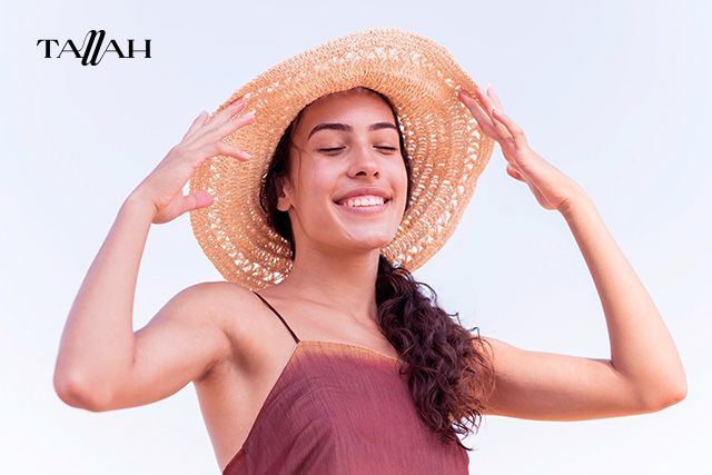 استعادة لون البشرة بعد المصيف