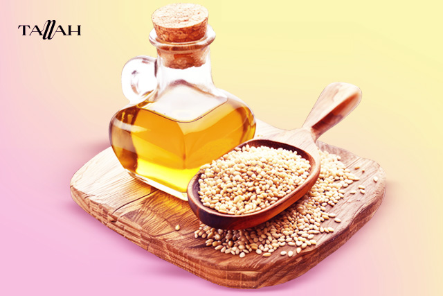 فوائد زيت السمسم للبشرة قبل النوم