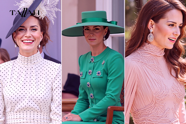 بالصور أجمل 10 فساتين الأميرة كيت ميدلتون