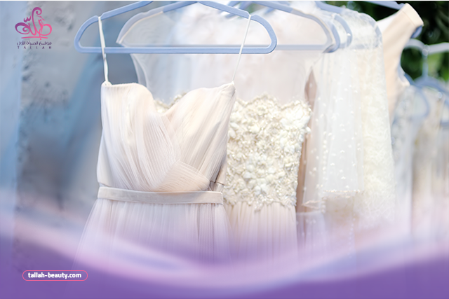 ملابس العروسة بالتفصيل