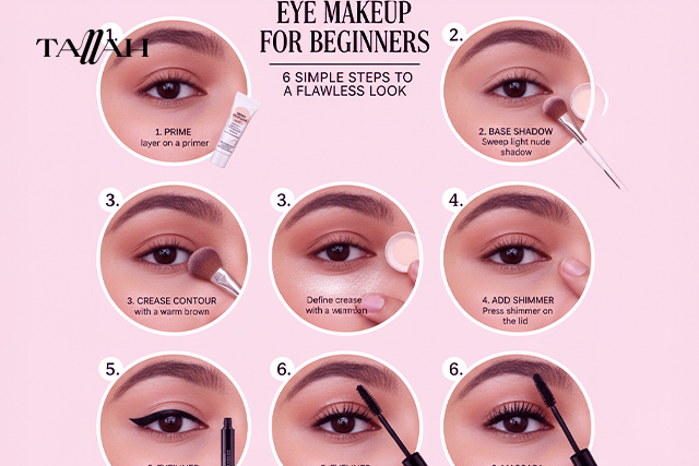 تعليم مكياج العيون للمبتدئين خطوة بخطوة