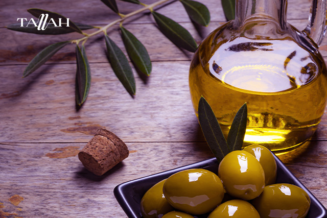 فوائد زيت الزيتون على الريق