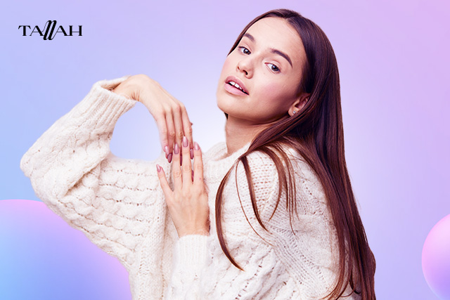 تبييض اليدين بالنشا