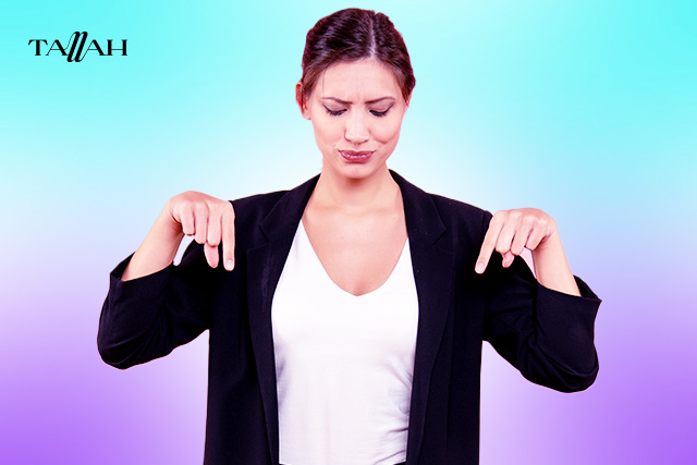 علامات ترهل الثدي