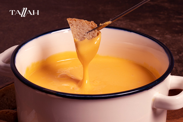 طريقة عمل صوص الجبنة الشيدر