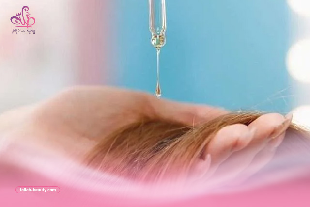 حمام زيت للشعر