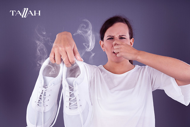 التخلص من رائحة القدمين نهائياً