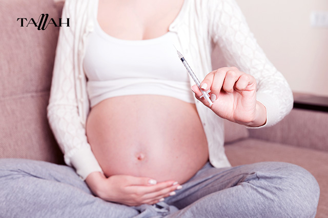 حقن الرئة للحامل