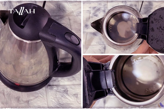 طريقة تنظيف الكاتل الزجاج