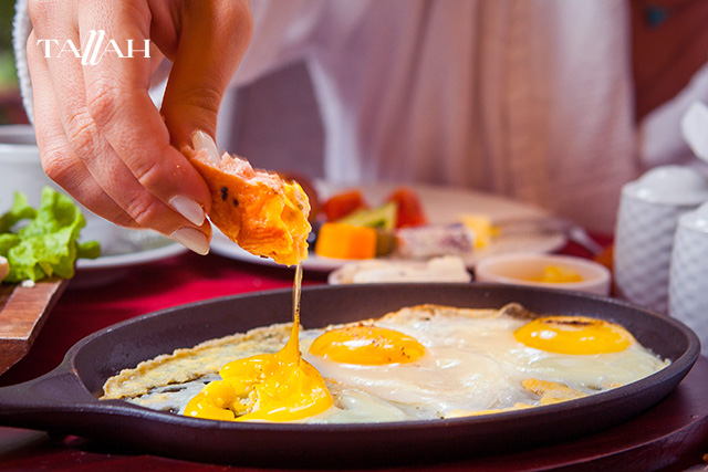 أكل البيض لمرضى الالتهاب الرئوي