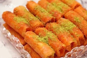 طريقة عمل الكنافة الملفوفة