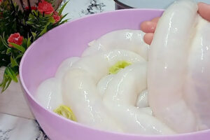 طريقة تنظيف الممبار بالدقيق