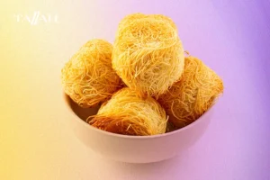 طريقة عمل الكنافة الملفوفة