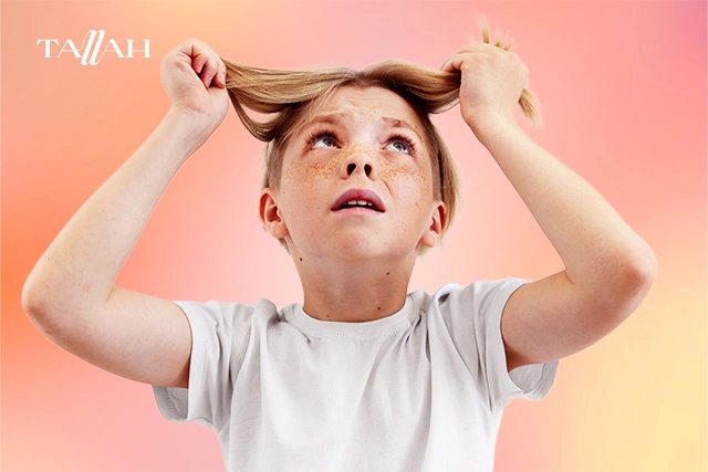 أنواع قشرة الشعر عند الأطفال بالصور