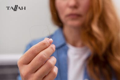 علاج تساقط الشعر بعد الولادة