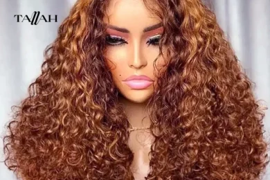 طريقة لبس الباروكة