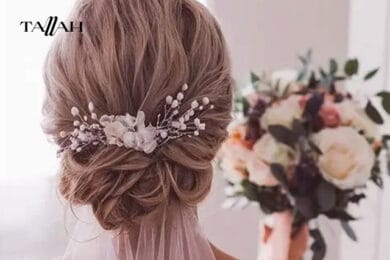 تسريحات عرايس فخمة وناعمة 
